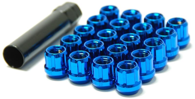 Wheel Mate Muteki Open End Lug Nuts - Blue 12x1.50 Wheel Mate Lug Nuts AXOPROS