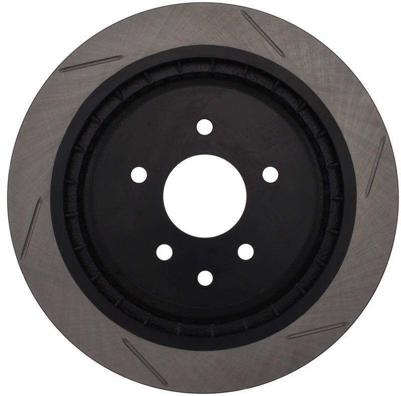StopTech Power Slot Nissan 370z / Infiniti G37 SportStop Slotted Rear Left Rotor Stoptech Brake Rotors - Slotted AXOPROS