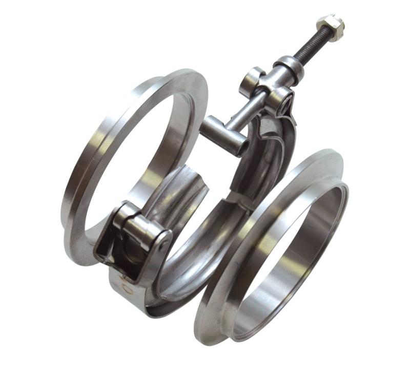 Vibrant Stainless Steel V-Band Flange for 2in O.D. Tubing - Female Vibrant Flanges AXOPROS