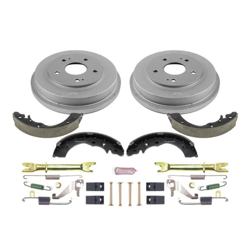 PowerStop Power Stop 03-07 Honda Accord Coupe Rear Autospecialty Drum Kit Brake Drums aftermarket performance part