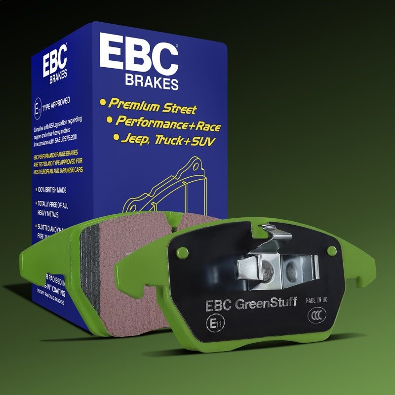 EBC 2016 Mazda CX-5 2.0L Greenstuff Rear Brake Pads EBC Brake Pads - Performance AXOPROS