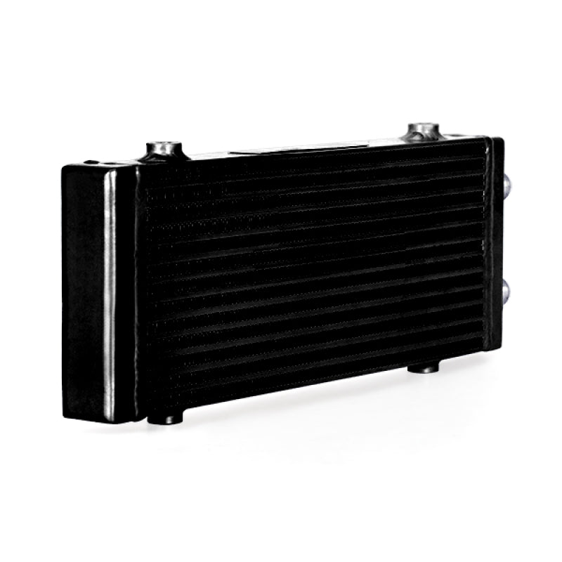 Mishimoto Universal Medium Bar and Plate Dual Pass Black Oil Cooler Mishimoto Oil Coolers AXOPROS