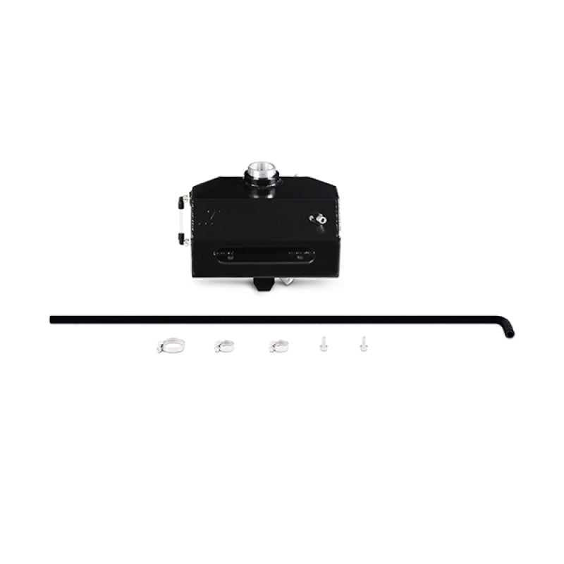 Mishimoto 2015 Ford Mustang EcoBoost / 3.7L / 5.0L  Aluminum Coolant Expansion Tank - Black Mishimoto Coolant Reservoirs  AXOPROS