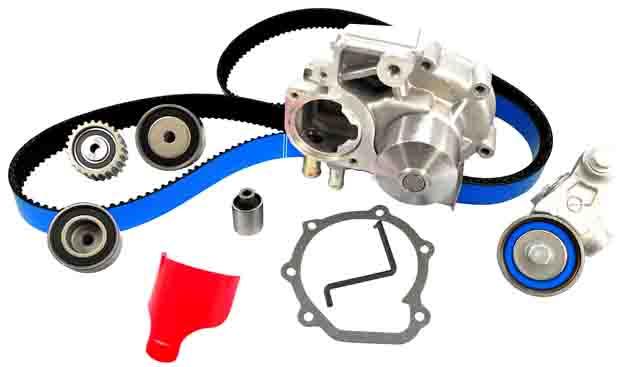 Gates 04 Subaru Impreza EJ20 2.0 Perf Racing Timing Belt Component Kit w/ Water Pump Gates Belts - Timing, Accessory AXOPROS