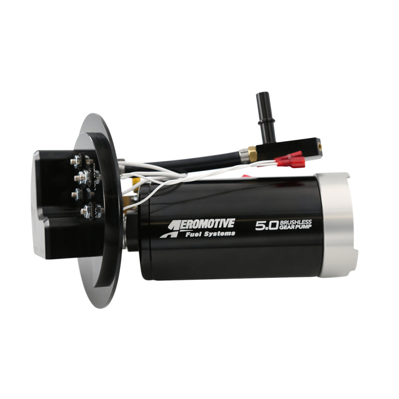 Aeromotive 11-17 Mustang S197/S550 Brushless 5.0 GPM Gear Pump 18-20 GT/Ecoboost Aeromotive Fuel Tanks  AXOPROS