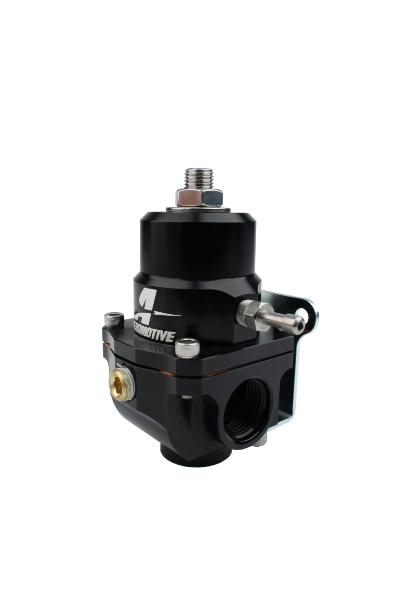 Aeromotive Adjustable Regulator - 35-75PSI - .313 Valve - (2) -08 Inlets/-08 Return Aeromotive Fuel Pressure Regulators  AXOPROS