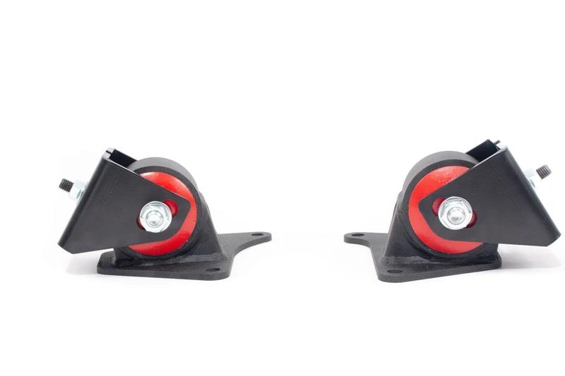 Innovative 99-00 Mazda Miata NB 1.8L Black Steel Replacement Mounts 60A Bushings (No Trans Mount) Innovative Mounts Engine Mounts AXOPROS