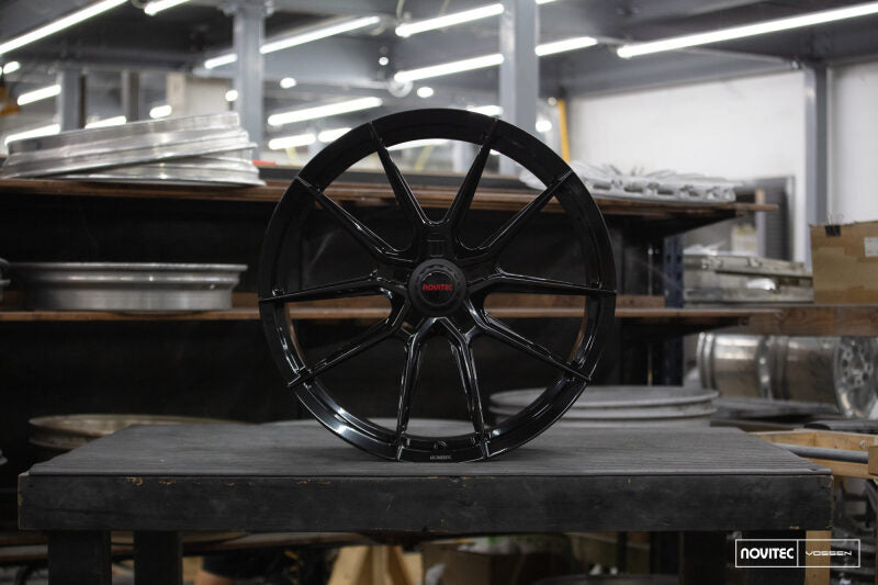 Vossen x Novitec NF10 21x12 ET:20 Gloss Black Ferrari SF90 Rear Wheel Vossen Wheels - Forged AXOPROS