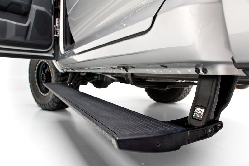 AMP Research AMP Research 21-23 Ford Bronco (Excl. Raptor) / 19-22 Ford Ranger Powerstep Plug N Play - Black Running Boards aftermarket performance part