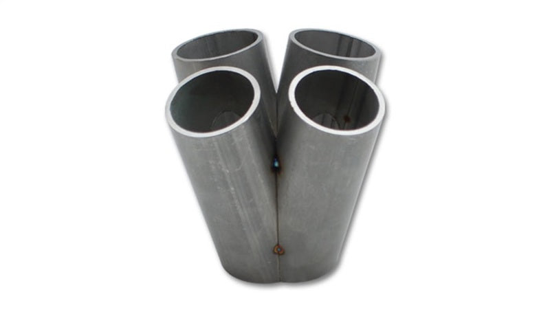 Vibrant 4 into 1 SS Turbo Manifold Merge Collector for T4 Divided Flange (48mm Pipe OD 4.5in tall) Vibrant Merge Collectors AXOPROS