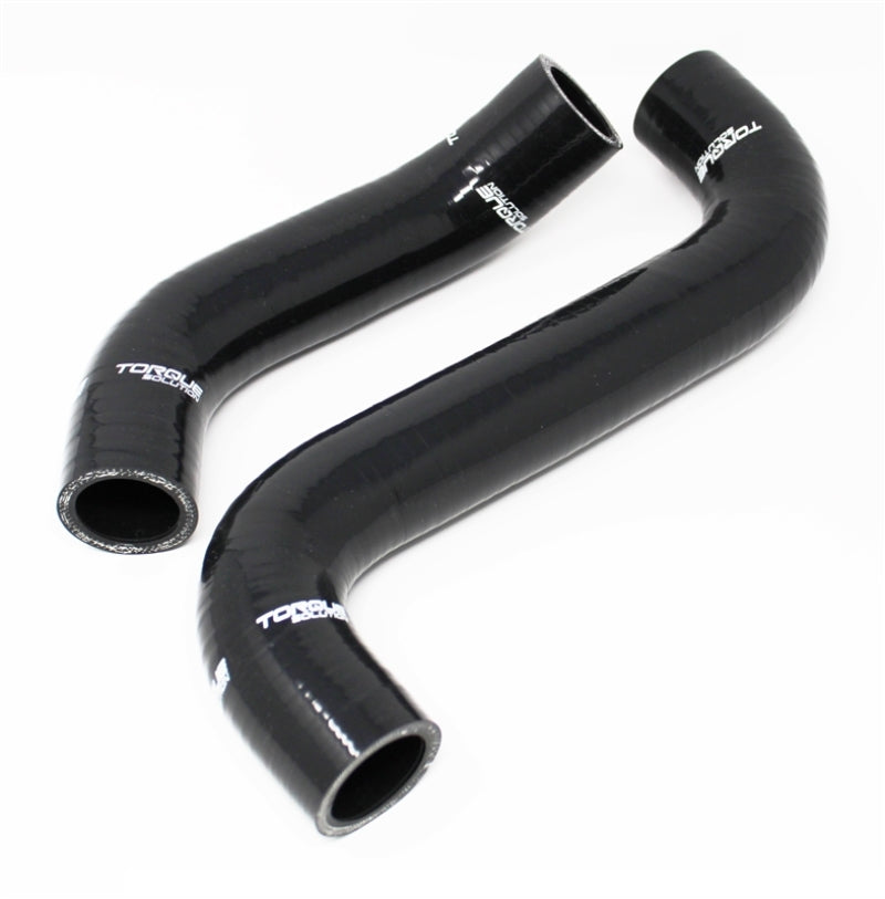 Torque Solution 02-07 Subaru WRX / 04-07 STI Silicone Radiator Hose Kit - Black Torque Solution Radiator Hoses  AXOPROS