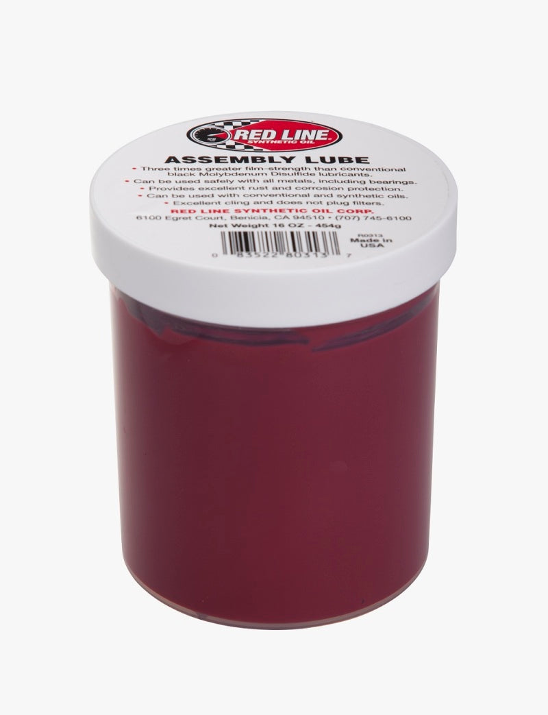 Red Line Assembly Lube - 16oz. Red Line Greases & Lubricants  AXOPROS