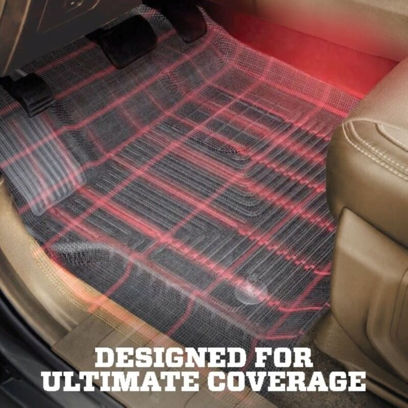Husky Liners Husky Liners 24-25 Toyota Tacoma Hybrid Weatherbeater Front & 2nd Seat Floor Liners - Black Floor Mats - Rubber aftermarket performance part