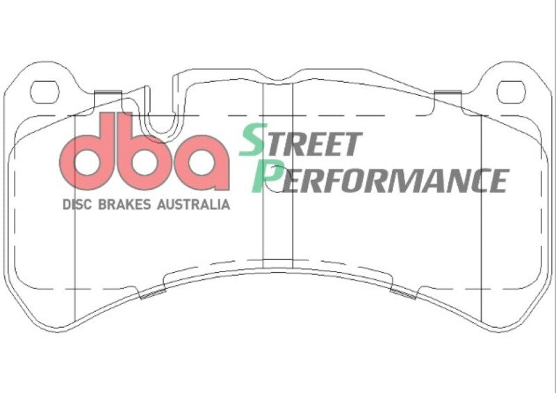 DBA 15-21 Subaru WRX STI SP500 Front Brake Pads DBA Brake Pads - Performance AXOPROS