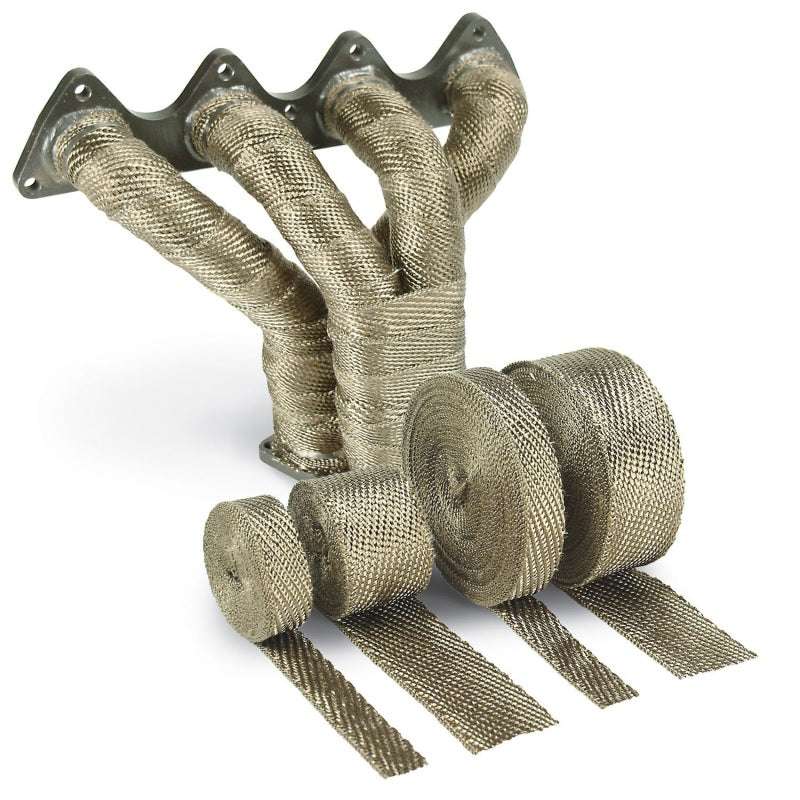 DEI Exhaust Wrap 1in x 50ft - Titanium DEI Exhaust Wrap  AXOPROS