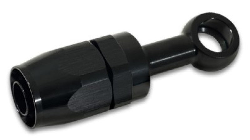 Vibrant -8AN Banjo Hose End Fitting for use with M18 Banjo Bolt - Aluminum Black Vibrant Fittings AXOPROS
