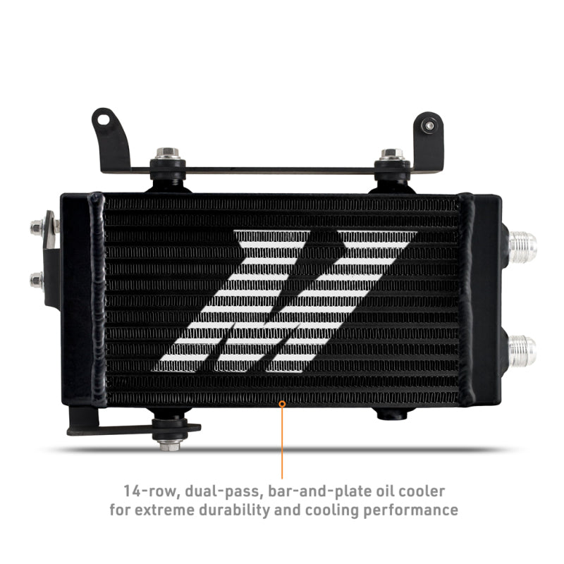 Mishimoto 2023+ Toyota GR Corolla Oil Cooler Kit - Thermostatic - Black Mishimoto Oil Coolers  AXOPROS