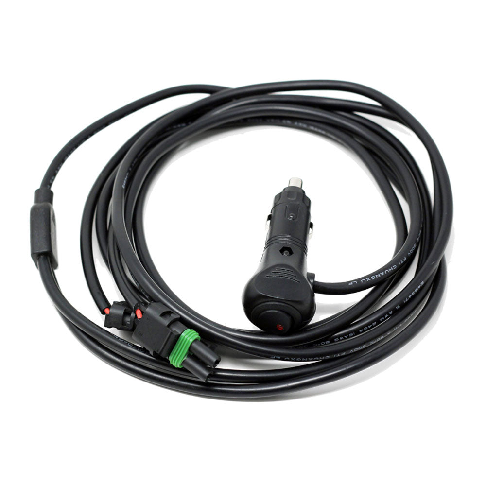 10 Ft. Wire Harness W/12v Cigarette Plug-2 Light Max 85 Watts Baja Designs Auxiliary Light Wiring AXOPROS