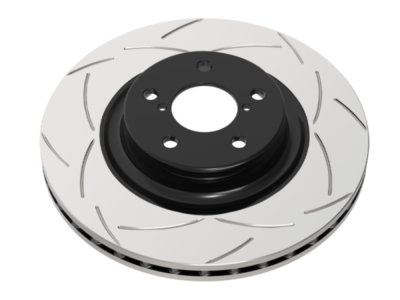 DBA 08-15 Mitsubishi EVO X Street T2 Slotted Front Brake Rotor DBA Brake Rotors - Slotted AXOPROS