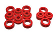 Energy Suspension 87-96 Dodge Dakota 2WD Red Body (Cab) Mount Set Energy Suspension Bushing Kits  AXOPROS