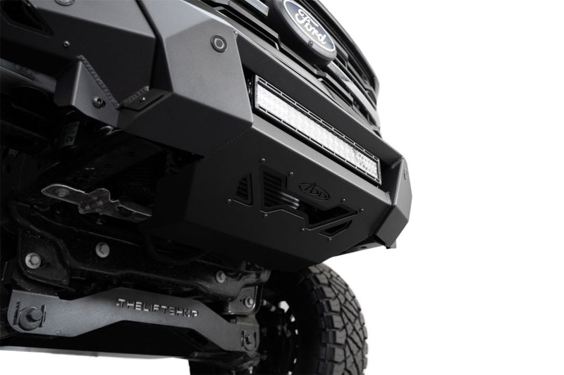 Addictive Desert Designs Addictive Desert Designs 2024 Ford F-150 Black Label - Front Bumper Bumpers - Steel aftermarket performance part