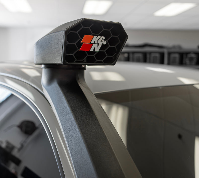 K&N 16-23 Toyota Tacoma V6-3.5L Elevated Intake Kit (Snorkel) K&N Engineering Scoops & Snorkels AXOPROS