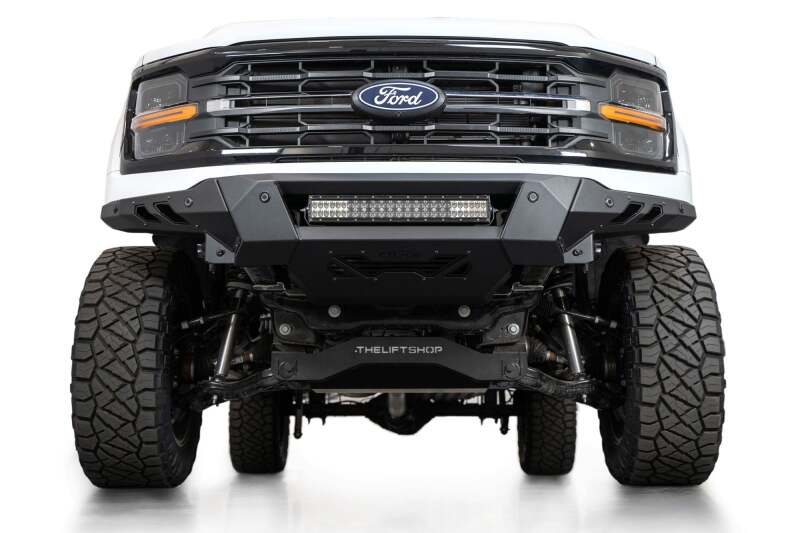 Addictive Desert Designs Addictive Desert Designs 2024 Ford F-150 Black Label - Front Bumper Bumpers - Steel aftermarket performance part