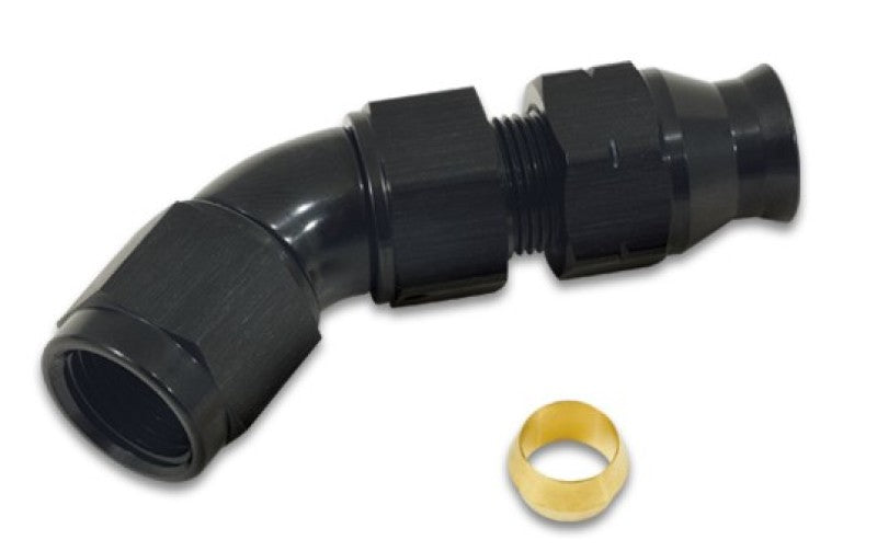 Vibrant 45 Degree 1/2in Tube to Female 8AN Adapter Vibrant Fittings AXOPROS