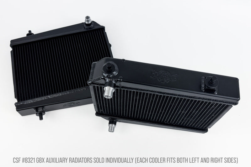 CSF BMW G8X M3/M4/M2 High-Performance Auxiliary Radiator - Single Radiator CSF Radiators  AXOPROS