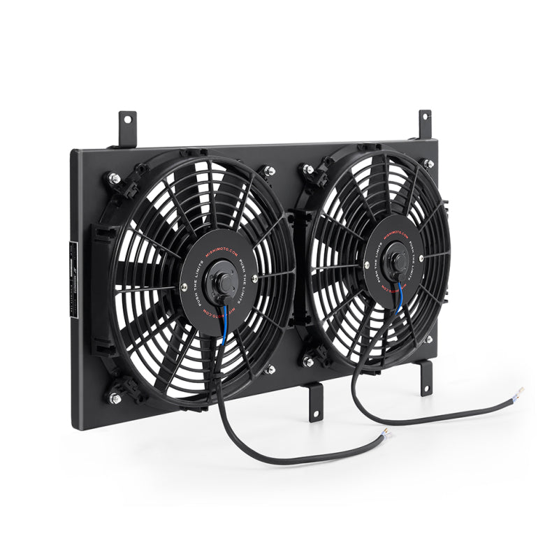 Mishimoto 99-05 Mazda Miata Aluminum Fan Shroud Black Mishimoto Fans & Shrouds  AXOPROS