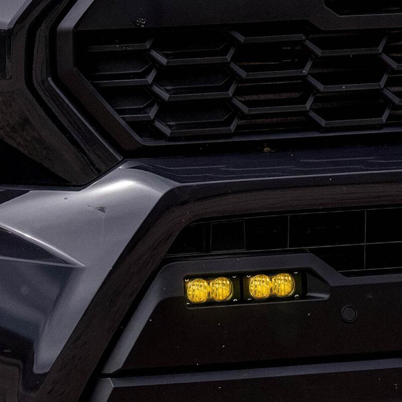 Baja Designs Baja Designs 2024+ Toyota Tacoma S2 Sport Dual Fog Pocket Light Kit - Baja Amber Fog Lights aftermarket performance part