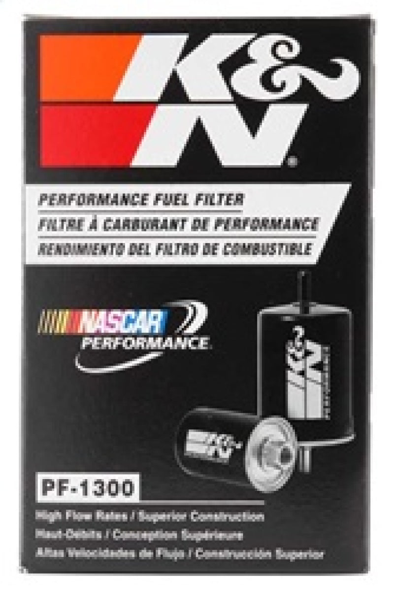 K&N Cellulose Media Fuel Filter 1.688in OD x 3.813in L K&N Engineering Fuel Filters  AXOPROS