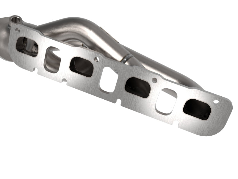 aFe 21-22 Jeep Wrangler 392 Twisted Steel Header 1-7/8 IN to 2-3/4 IN 304 w/ Raw Finish aFe Headers & Manifolds AXOPROS