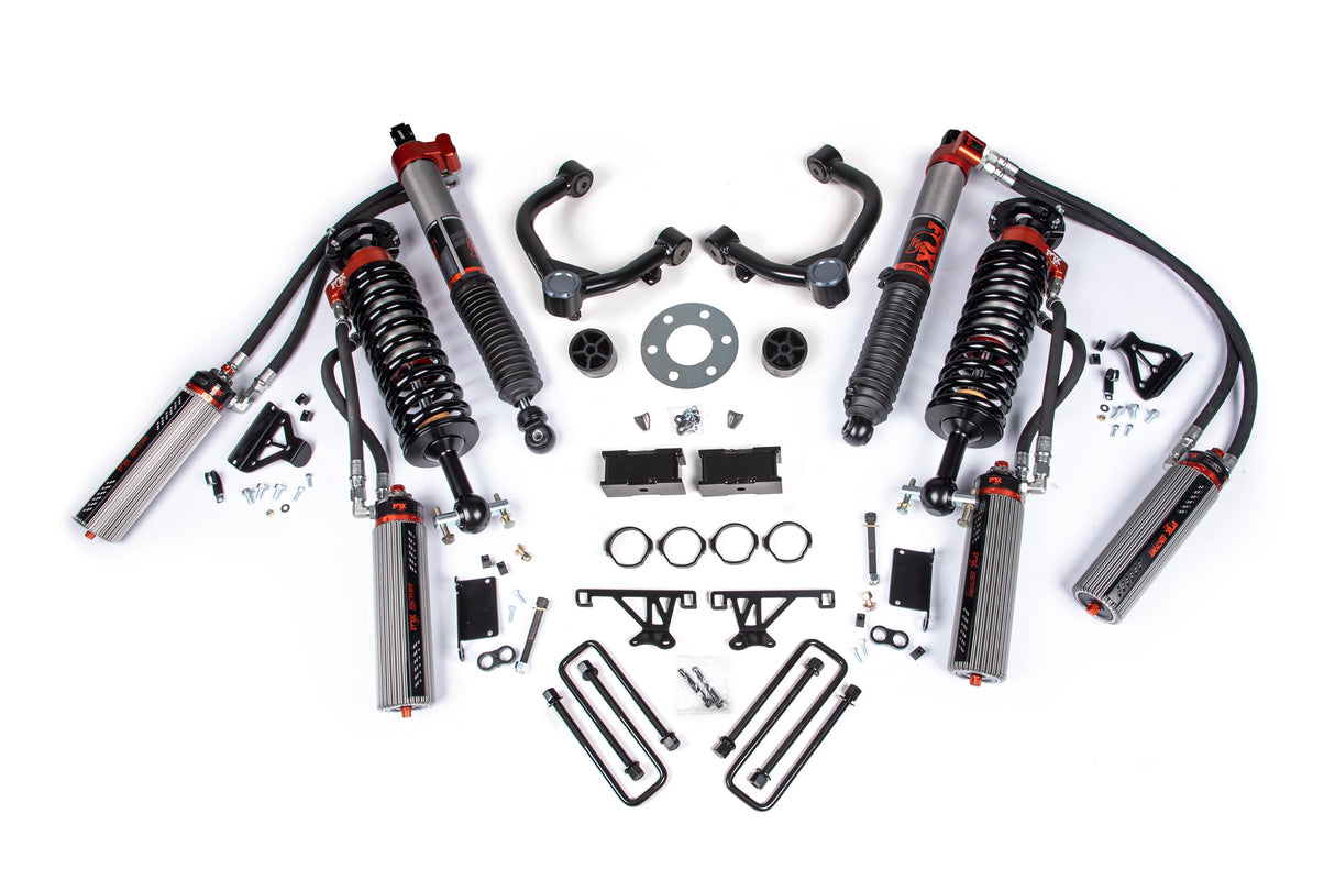 1.5 Inch Lift Kit - Fox 3.0 Bypass Factory Race Series - Chevy Trail Boss Or GMC AT4 1500 (19-24) 4WD BDS Suspension Suspension Lift Kit AXOPROS