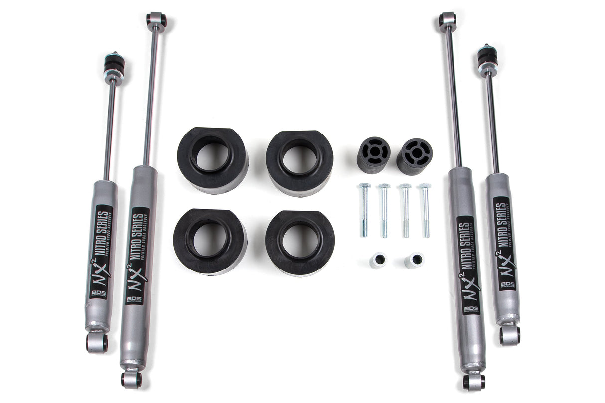 1.75 Inch Lift Kit - Jeep Grand Cherokee ZJ (93-98) BDS Suspension Suspension Lift Kit AXOPROS
