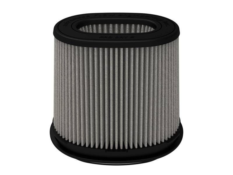 aFe MagnumFLOW Pro DRY S Air Filter (6-3/4 x 4-3/4)in F x (8-1/2 x 6-1/2)in B x (7-1/4 x 5)in T aFe Air Filters - Universal Fit AXOPROS