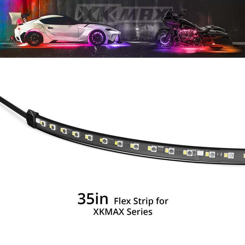 XKGLOW XK Glow XKmax Light Strip - 35in Light Strip LED aftermarket performance part