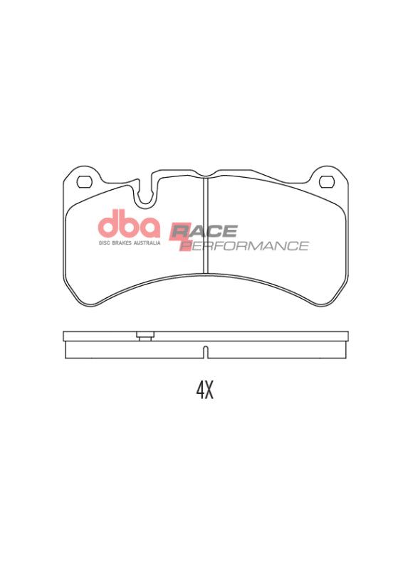 DBA 15-21 Subaru WRX STI Front RP Performance Brake Pads DBA Brake Pads - Racing AXOPROS