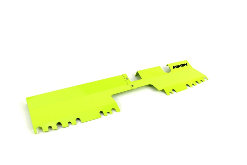 PERRIN 15-21 Subaru WRX/STI Radiator Shroud (With/Without OEM Intake Scoop) - Neon Yellow Perrin Performance Radiator Shrouds  AXOPROS