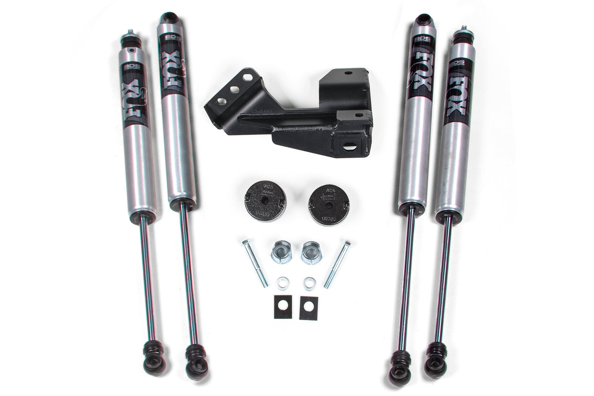 2 Inch Leveling Kit - Coil Spacer - Ford F250/F350 Super Duty (17-24) 4WD BDS Suspension Suspension Lift Kit AXOPROS