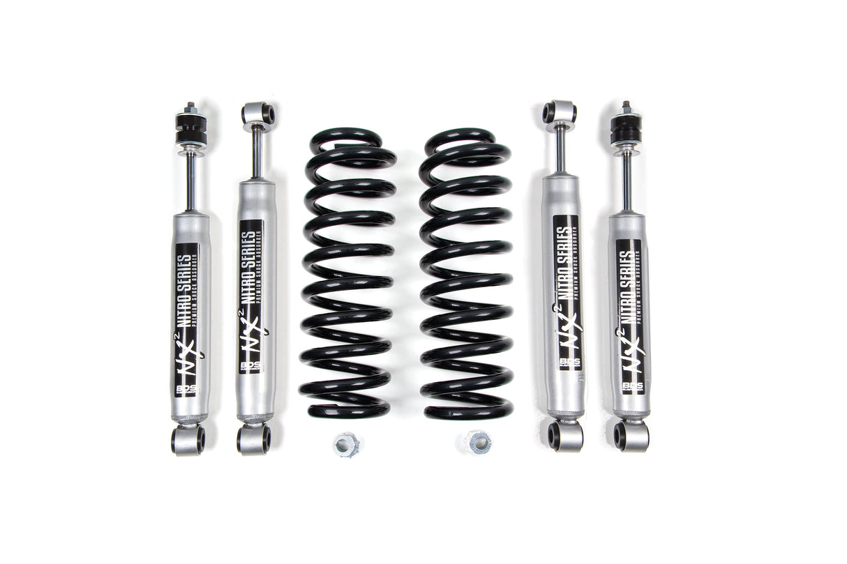 2 Inch Leveling Kit - Ford F150/Bronco (80-96) 4WD BDS Suspension Suspension Lift Kit AXOPROS