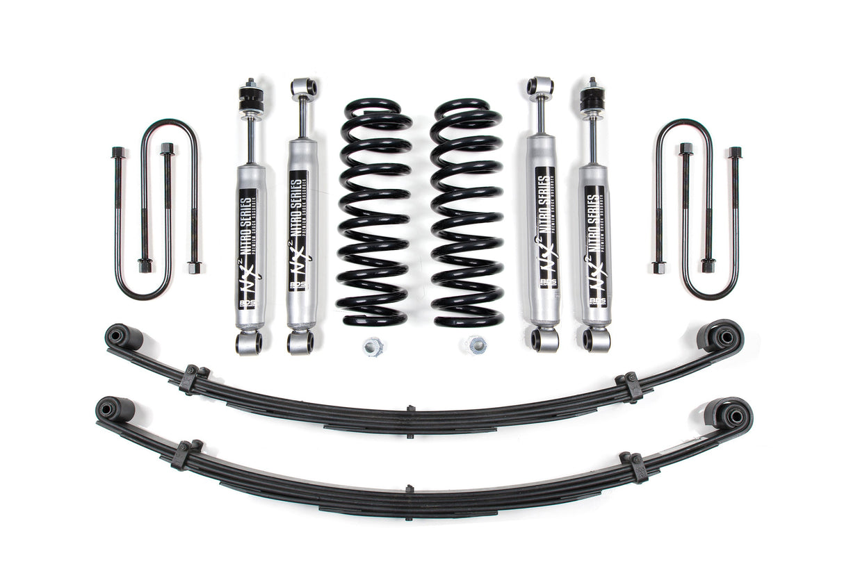 2 Inch Leveling Kit - Ford F150/Bronco (80-96) 4WD BDS Suspension Suspension Lift Kit AXOPROS