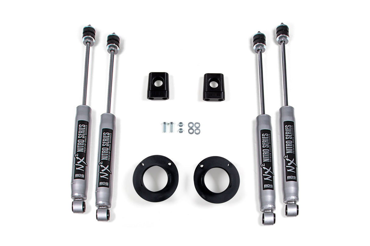 2 Inch Leveling Kit - Ram 2500 (14-24) 4WD BDS Suspension Suspension Lift Kit AXOPROS