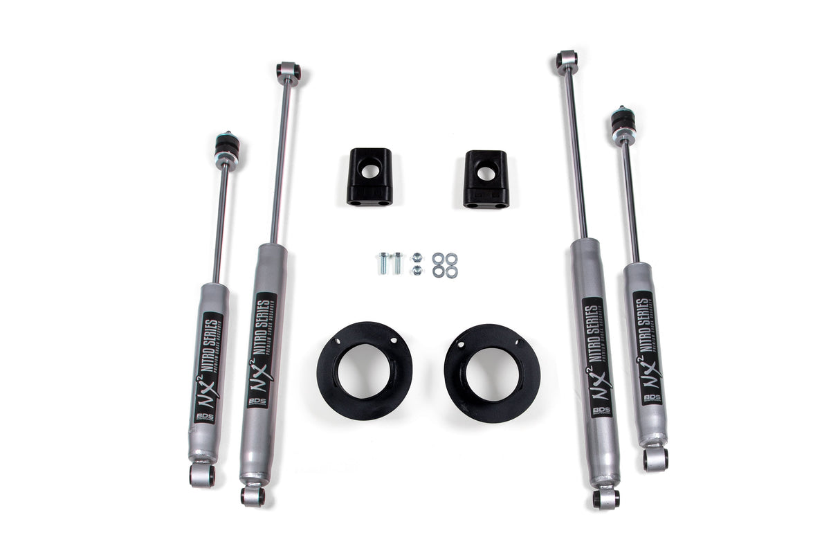 2 Inch Leveling Kit - Ram 3500 (13-24) 4WD BDS Suspension Suspension Lift Kit AXOPROS