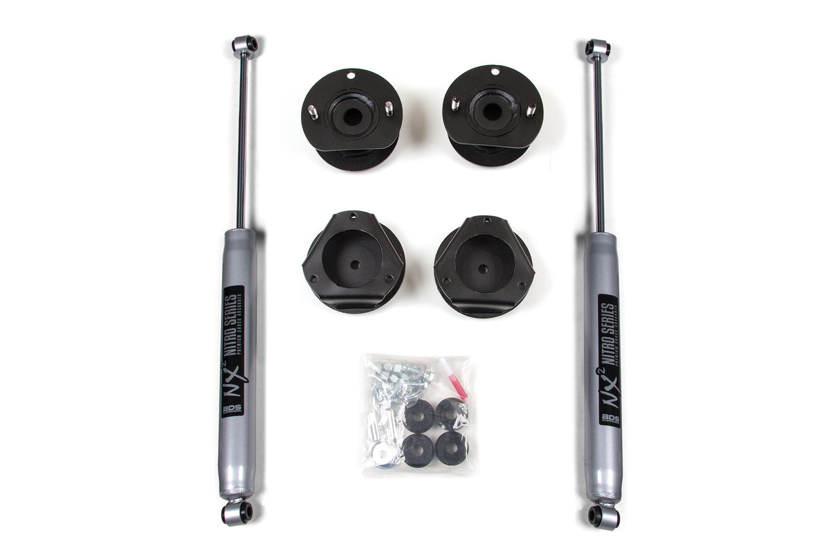 2 Inch Lift Kit - Chevy Trailblazer Or GMC Envoy (02-09) BDS Suspension Suspension Lift Kit AXOPROS