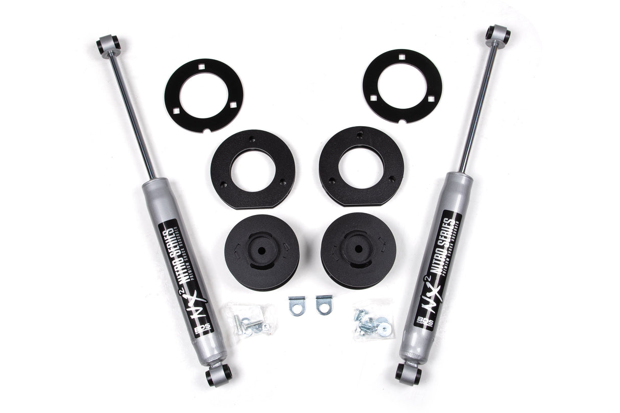 2 Inch Lift Kit - Chevy/GMC Avalanche- Suburban- Tahoe- Yukon/XL 1500 (07-19) 4WD BDS Suspension Suspension Lift Kit AXOPROS
