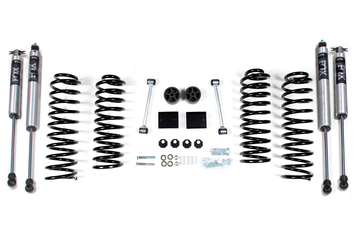 2 Inch Lift Kit - Coil Spring - Jeep Wrangler JK (07-11) 4-Door BDS Suspension Suspension Lift Kit AXOPROS