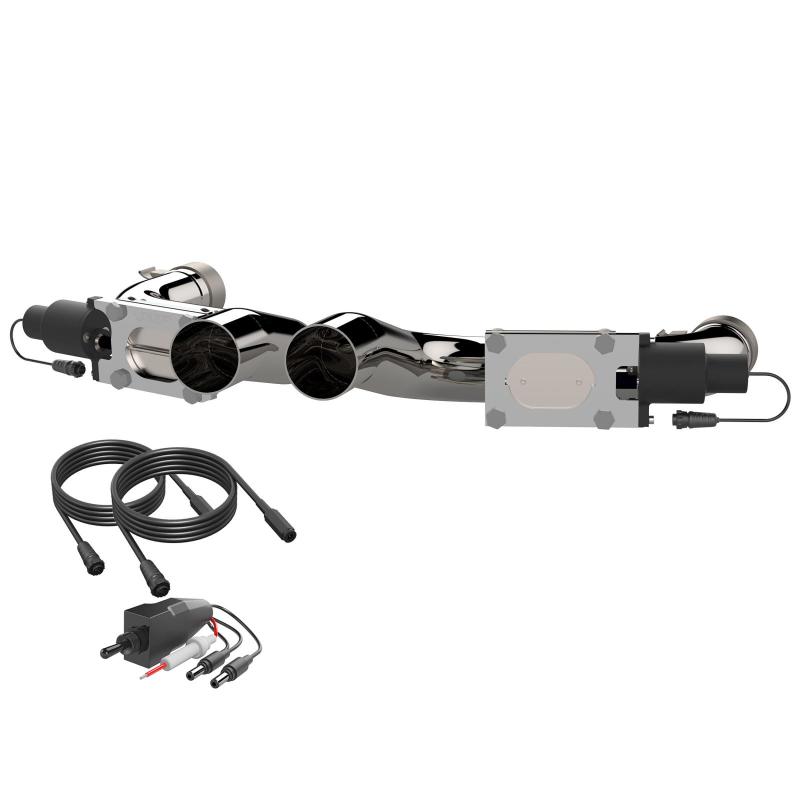 2011-2023 Dodge Challenger,Charger & Chrysler 300C 5.7L QTP Aggressor Cutout Pipes QTP Exhaust Cutouts AXOPROS