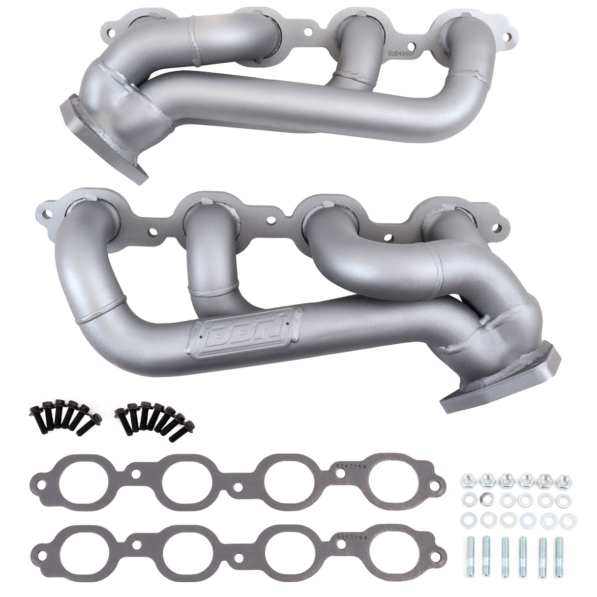 2019-2024 Chevy GM Truck 5.3L 6.2L 1-3/4 Shorty Headers (TITANIUM CERAMIC) BBK Performance Parts Exhaust Header  AXOPROS