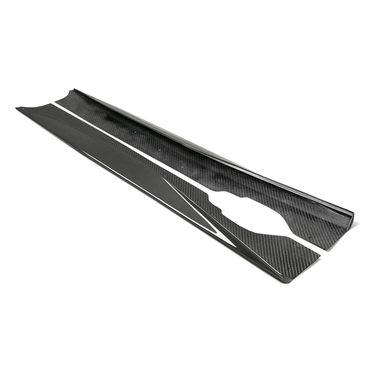 2020-2021 C8 Carbon Fiber Side Skirt Extensions Anderson Composites Side Skirt AXOPROS